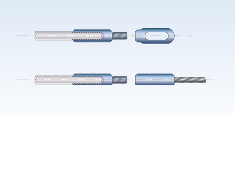 FILO IN PERLON Ø 2 MM CON BLOCCHETTO TWISTER DA 3 M tw-3m P